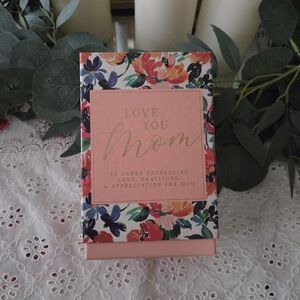Eccolo Floral Love You Mom Card Set - Pink and Multicolor